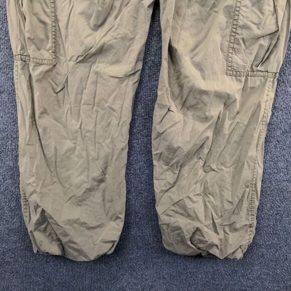 Old Navy Mens Cargo Jogger Pants Tan Size L Pockets Drawstring - Picture 9 of 11